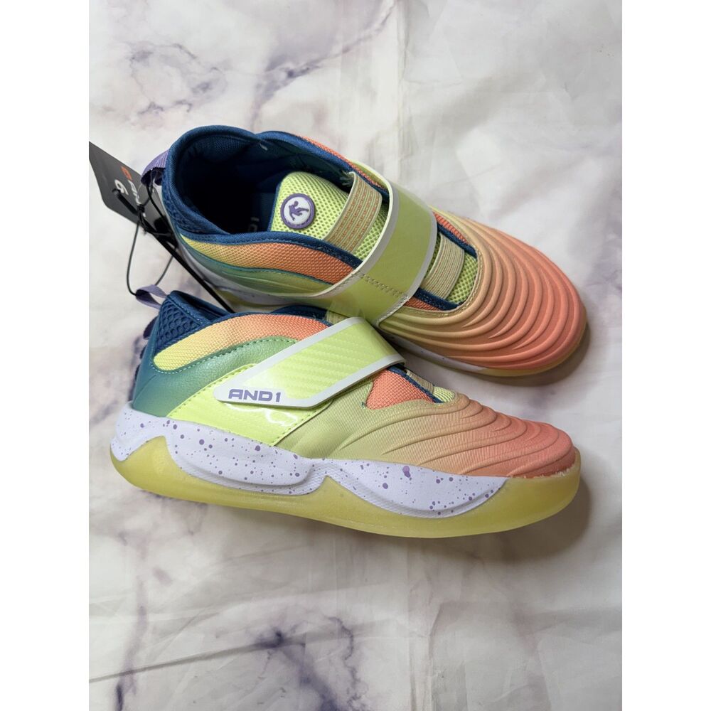 AND1 Big Boys Strobe Basketball Sneakers